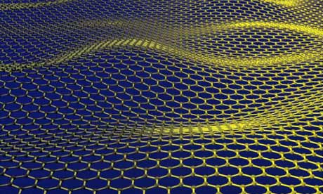 Artist's impression of graphene